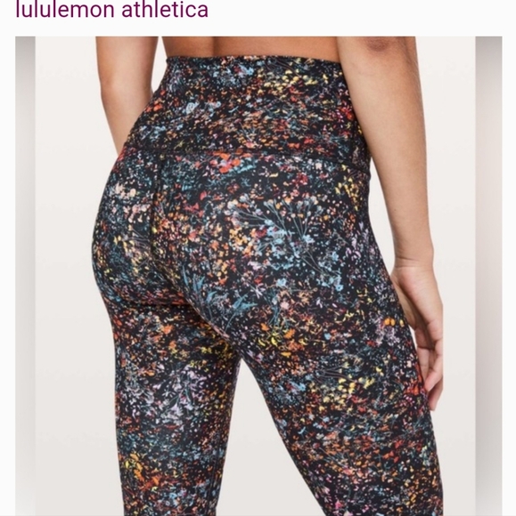 Lululemon Floral Align Leggings - Picture 2 of 6